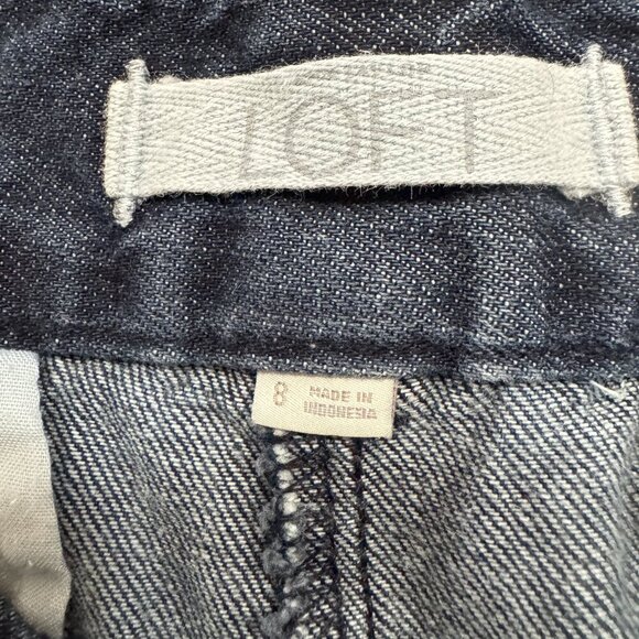 LOFT Shorts Blue Jeans Size 8 - Picture 4 of 4